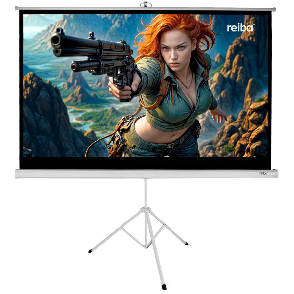 Screenbox™ 84 Zoll Leinwand 185x105 cm | Reiba