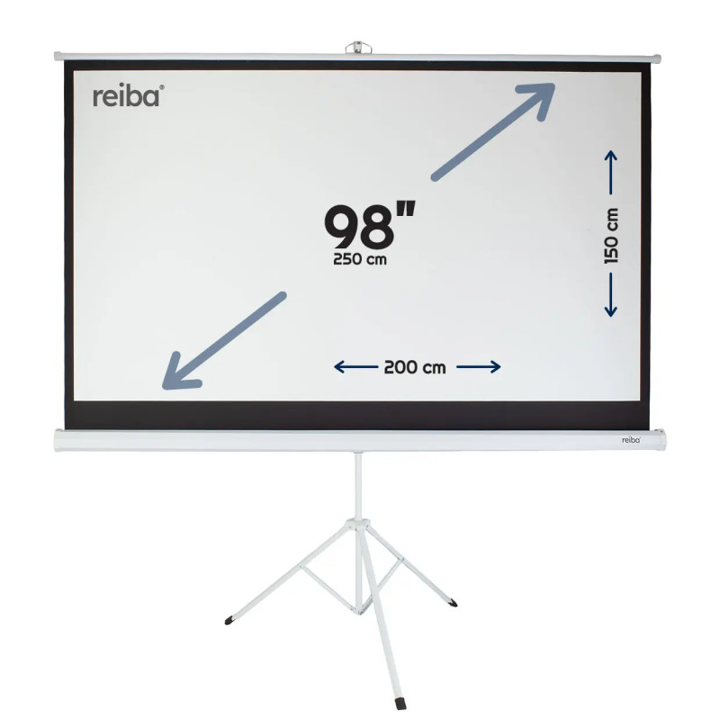 Screenbox™ 100 Projektor-Ständer 200x150 | Reiba