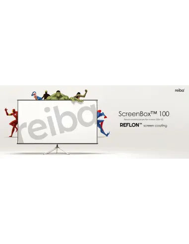 Screenbox™ 100 200X150 Floor Stand Screen