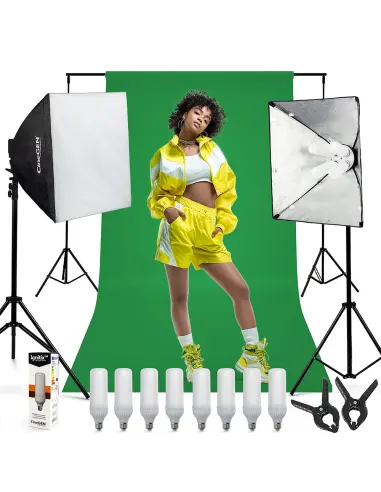 Набір з тлом ProSetup™ 8x125W LED 40x40см