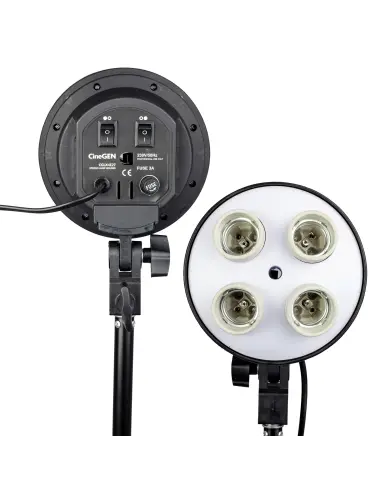 Zestaw z tłem ProSetup™ 8x125W LED 50x70cm