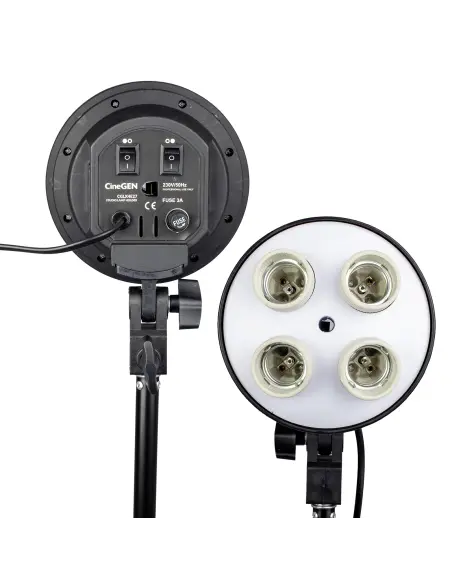 Zestaw z tłem ProSetup™ 8x85W LED octa 80cm