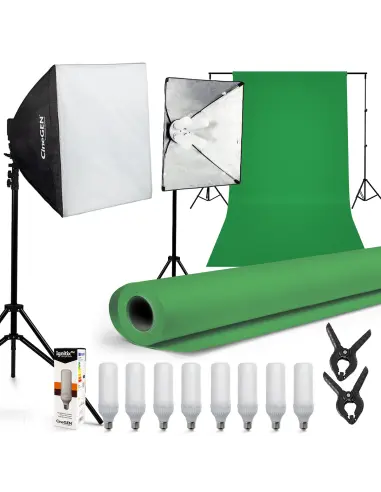 Zestaw z tłem ProSetup™ 8x85W LED 40x40cm