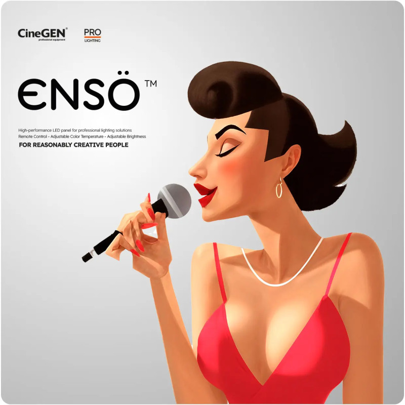 Lampa LED Ensö 240 panel studyjny CineGEN PRO