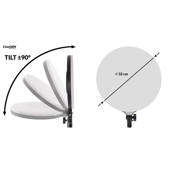 LED ENSÖ™ 330 Round Panel Light
