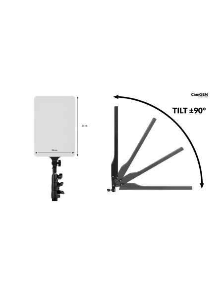 LED Panel Lamp ENSÖ™ 160 on Stand