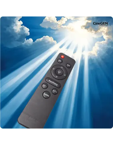 LED-Deckenleuchte ENSÖ™ 240 auf Stativ