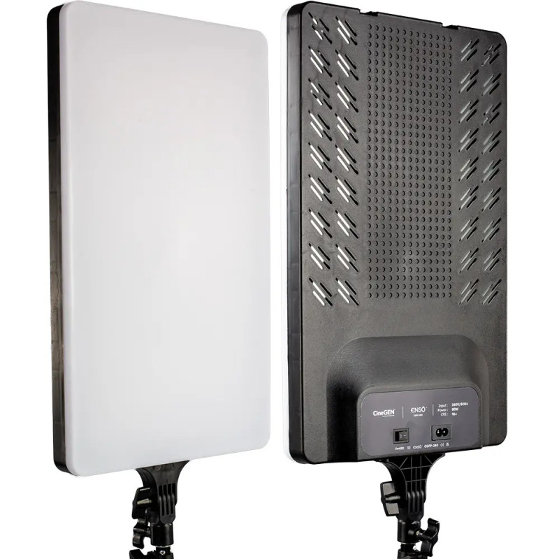 Zestaw 2 lamp LED ENSÖ 240 na statywie | CineGEN