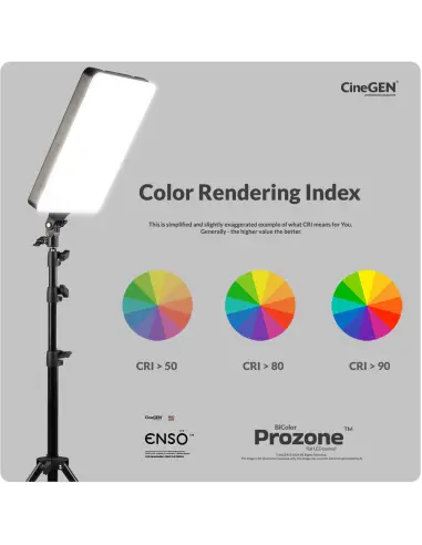 LED-Deckenleuchte ENSÖ™ 240 auf Stativ