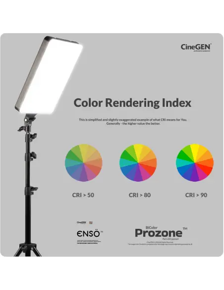 LED-Deckenleuchte ENSÖ™ 240 auf Stativ