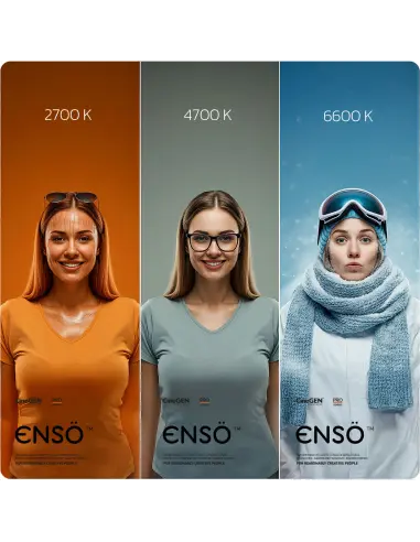 LED-Deckenleuchte ENSÖ™ 240 auf Stativ