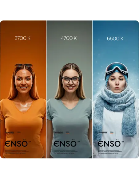 LED-Deckenleuchte ENSÖ™ 240 auf Stativ