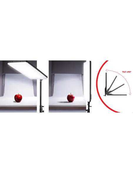 LED ENSÖ™ 320 Panel Lamp on Stand