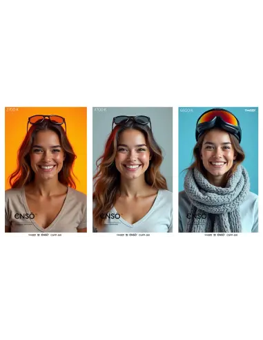 Zestaw lamp panelowych LED ENSÖ™ 320 na statywie