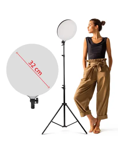 Lampa Panelowa LED ENSÖ™ 330 okrągła na statywie