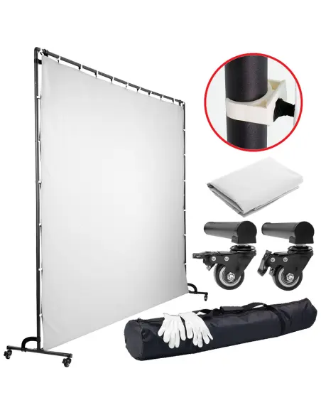 Studio frame white 3x3m