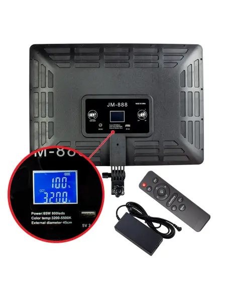 LED-Deckenleuchte auf Stativ