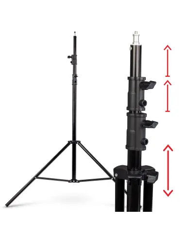 LED-Deckenleuchte auf Stativ