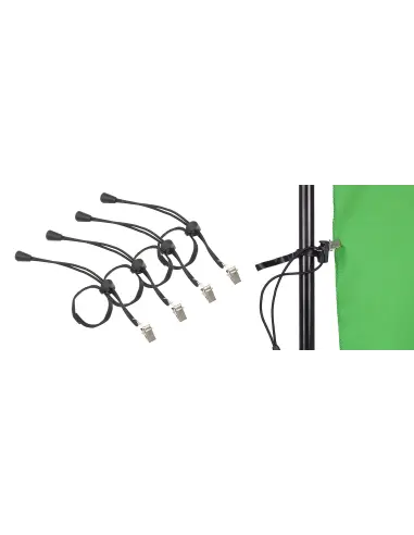 4 Clips for Background Mounting