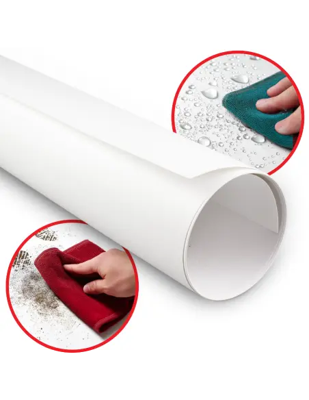 Zestaw teł fotograficznych pcv white, blue 100x200