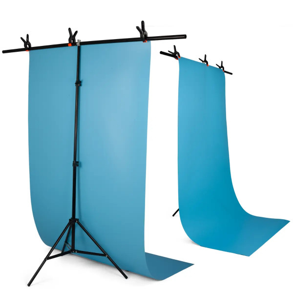 Blue Background T-Bar Set