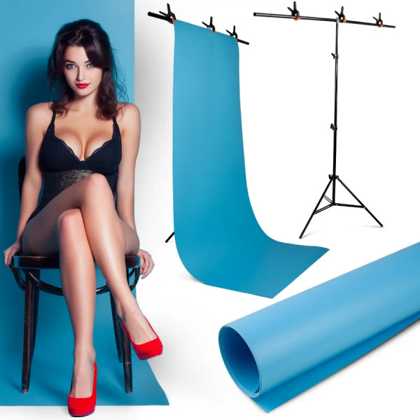 Blue Background T-Bar Set