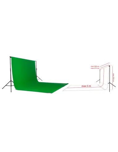 FrameDrop Background Kit with Foldable Crossbar 300cm