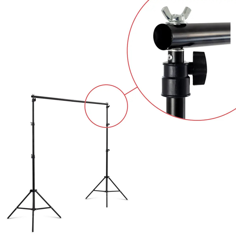 Zestaw do tła z belką składaną 150cm