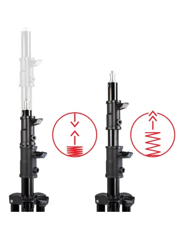 Lampa LED panelowa okrągła Luminelle™ + statyw