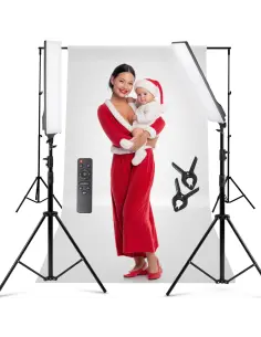 Zestaw z białym tłem 2x lampa panelowa LED 150