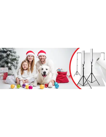 Zestaw z białym tłem 2x lampa panelowa LED 150