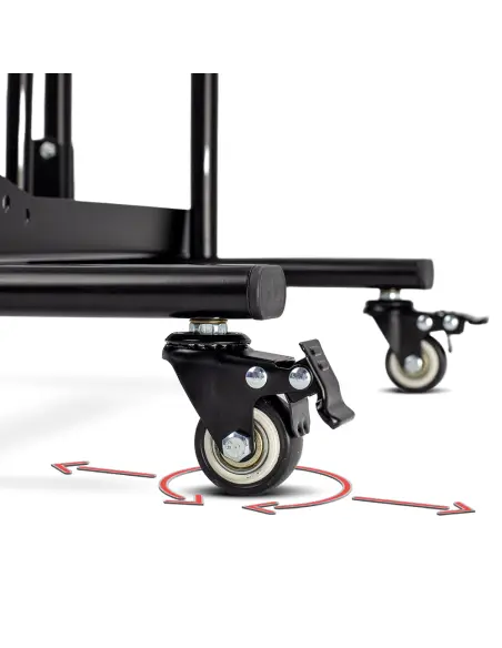 Stojak na rower z kółkami