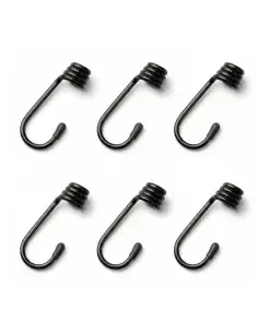 Zestaw 6 haczyków do mocowania tła