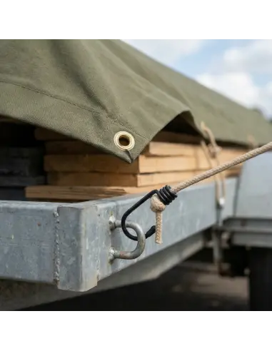 Zestaw 6 haczyków do mocowania tła