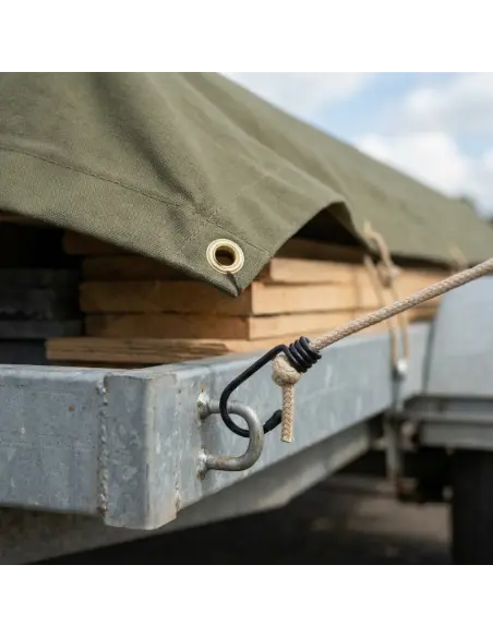 Zestaw 8 haczyków do mocowania tła