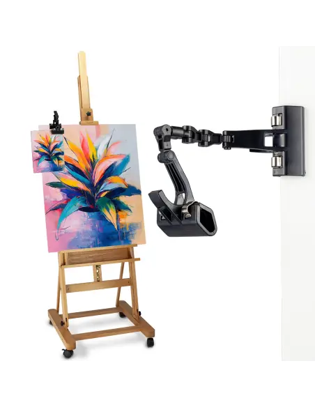 Sztaluga malarska 300cm z kółkami i klipsem