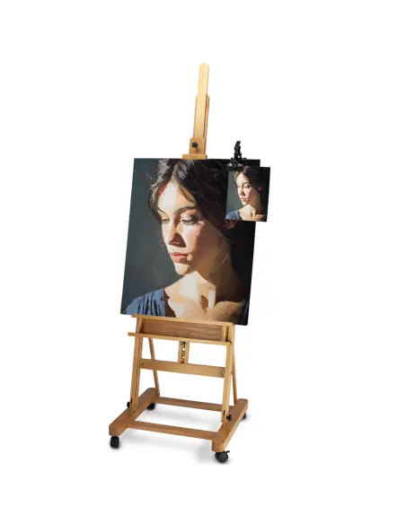 Sztaluga malarska 300cm z kółkami i klipsem