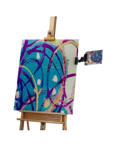 Sztaluga malarska 300cm z kółkami i klipsem