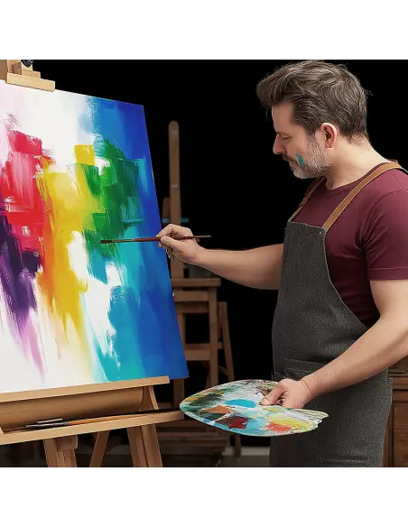 Sztaluga malarska 300cm z kółkami i klipsem