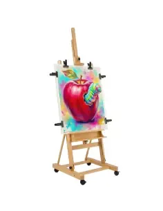 Sztaluga malarska 300cm z kółkami i klipsami