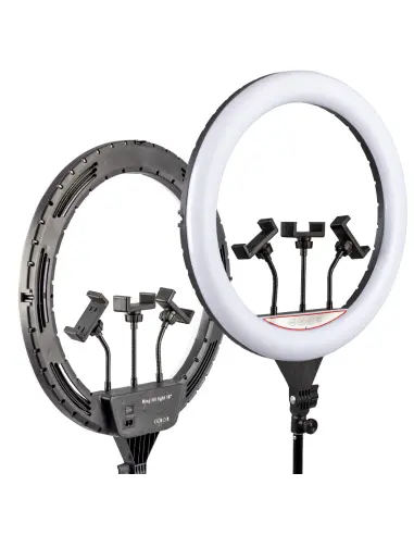 Lampa pierścieniowa ring LED z pilotem CGRI-20N