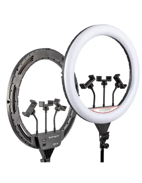 Lampa pierścieniowa ring LED z pilotem CGRI-20N