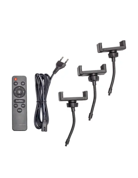 Lampa pierścieniowa ring LED z pilotem CGRI-20N