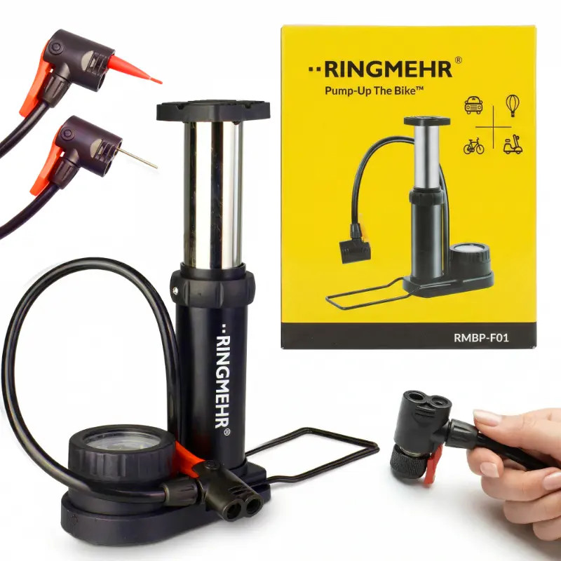 Nożna mini pompka do roweru RMBP-F01