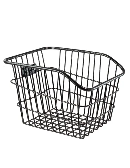 Kosz rowerowy tylni z dodatkowymi odblaskami