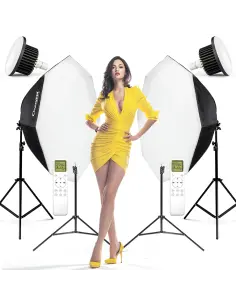 Zestaw 2 lamp OmniLight Set Octa 60 100W LED 801