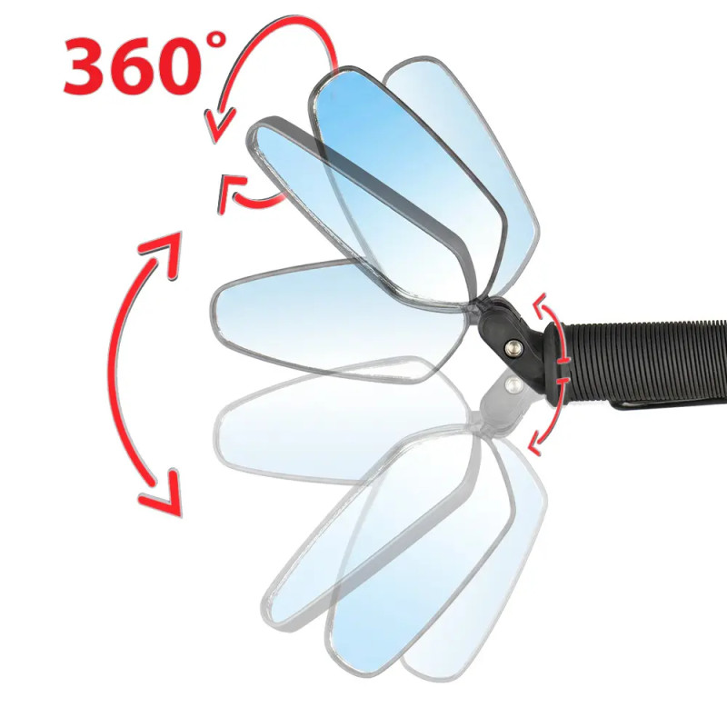 Lusterko rowerowe uniwersalne RMBM-002