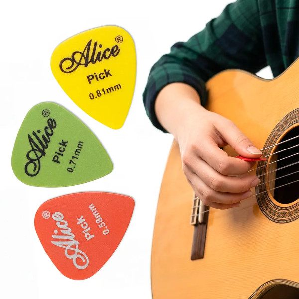 Piórka do gitary – zestaw 3 kostek gitarowych