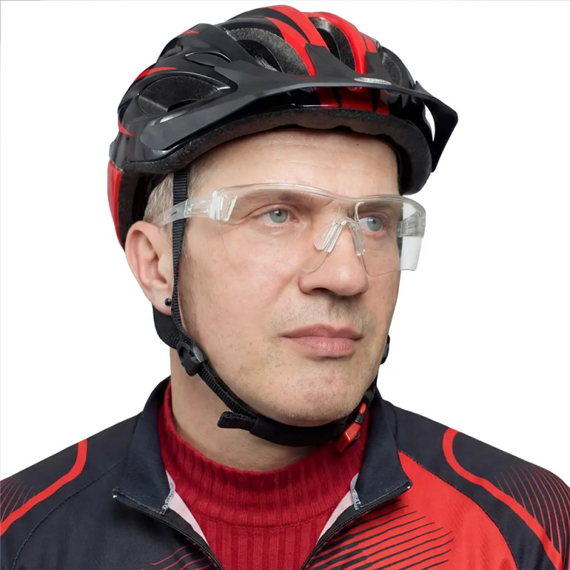 Okulary rowerowe ochronne transparentne | Digishots