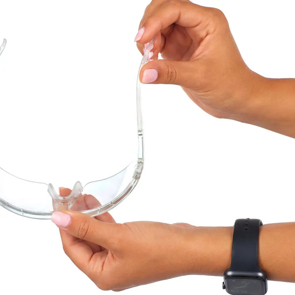 Okulary rowerowe ochronne transparentne | Digishots